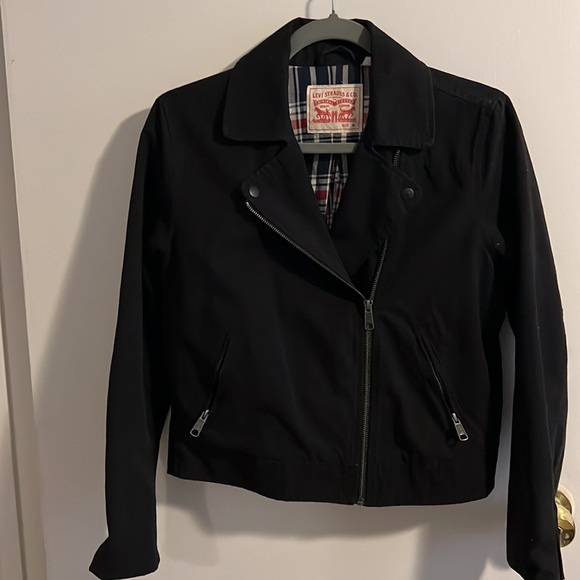 Levi’s black motorcycle jacket size M - Picture 4 of 4